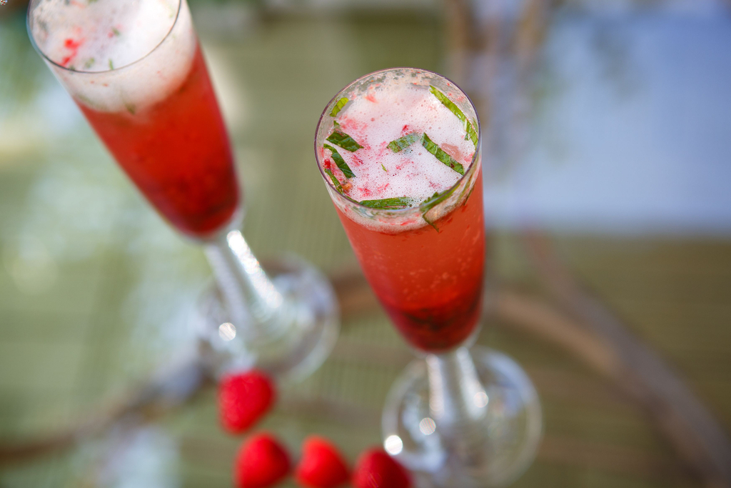 Vin de framboises