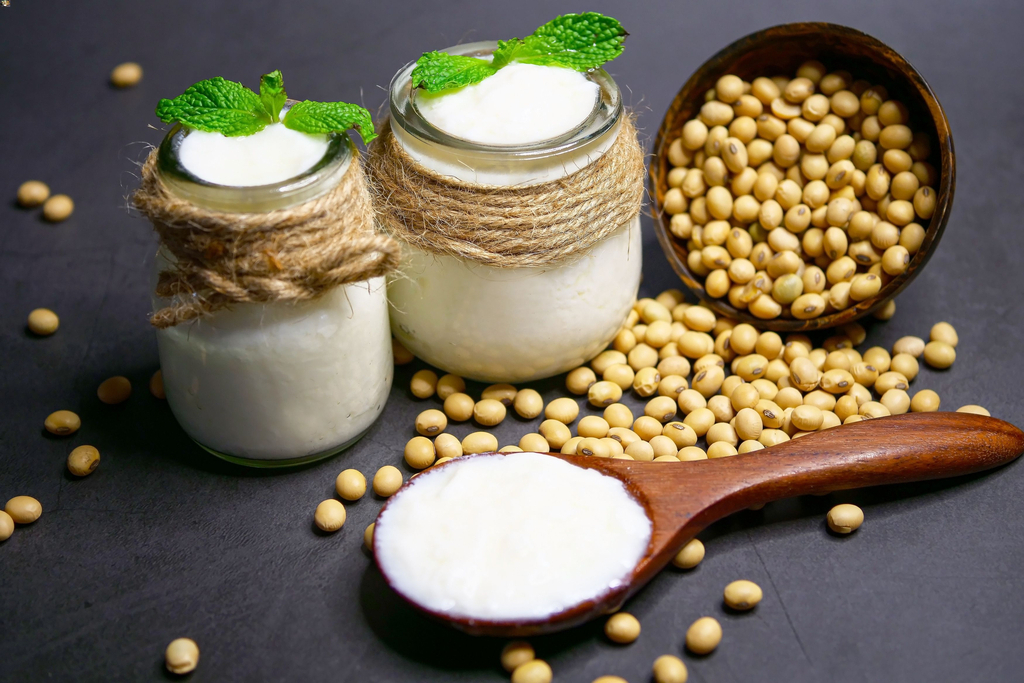 Yaourts au lait de soja