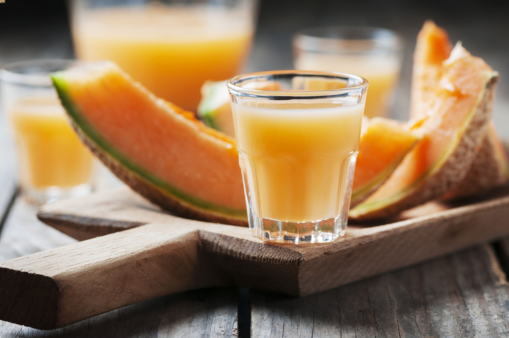 Melon au liqueur d'orange