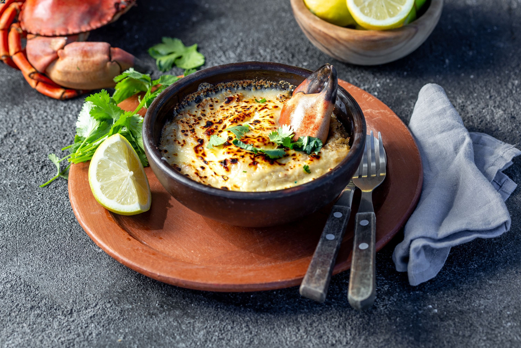 Gratin de crabe