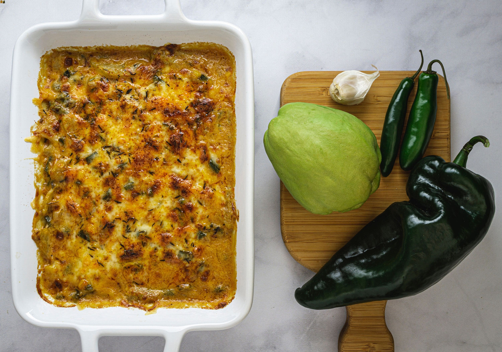 Gratin de christophine