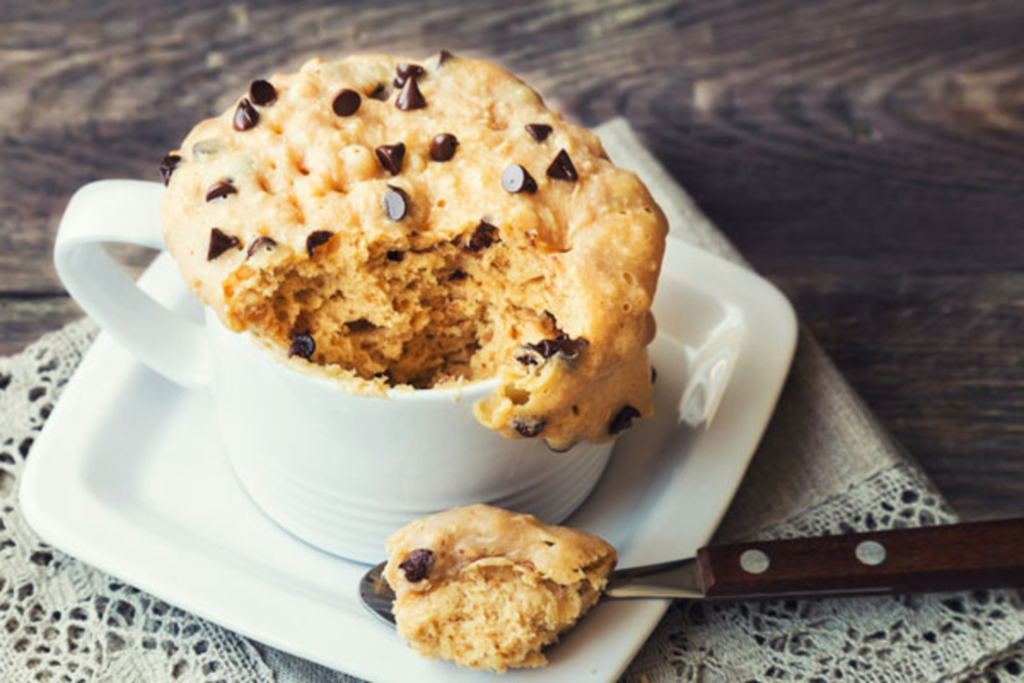 Eggless mugcake