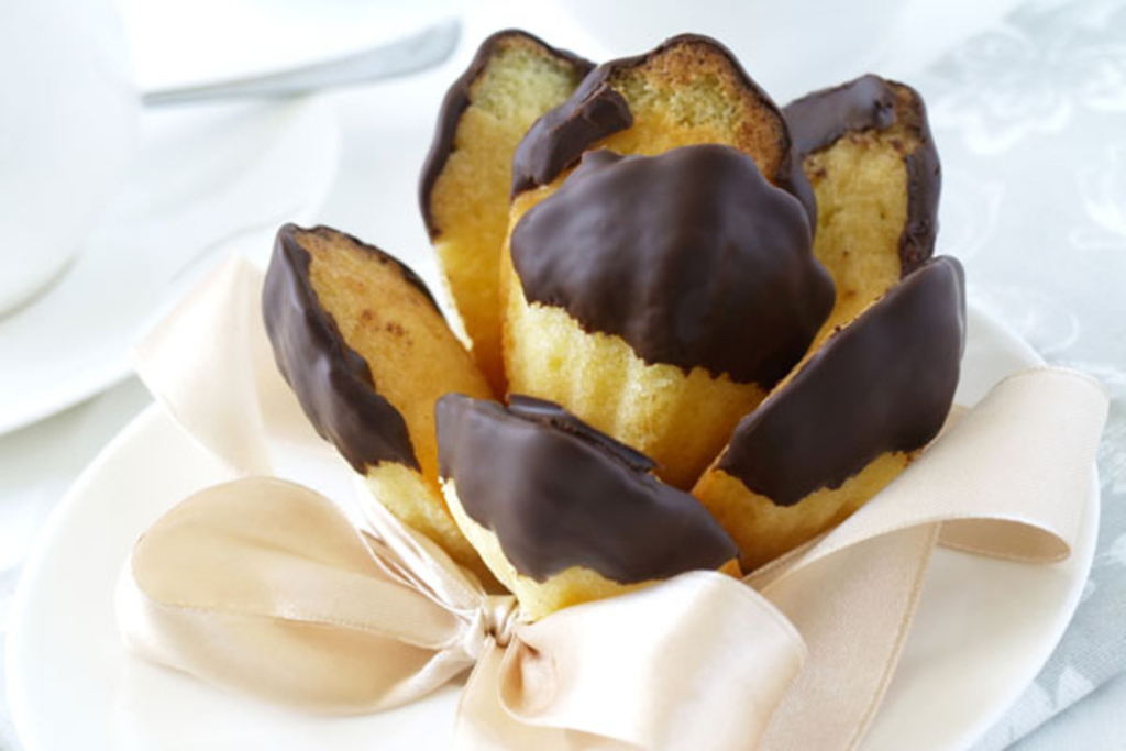 Chocolate madeleines