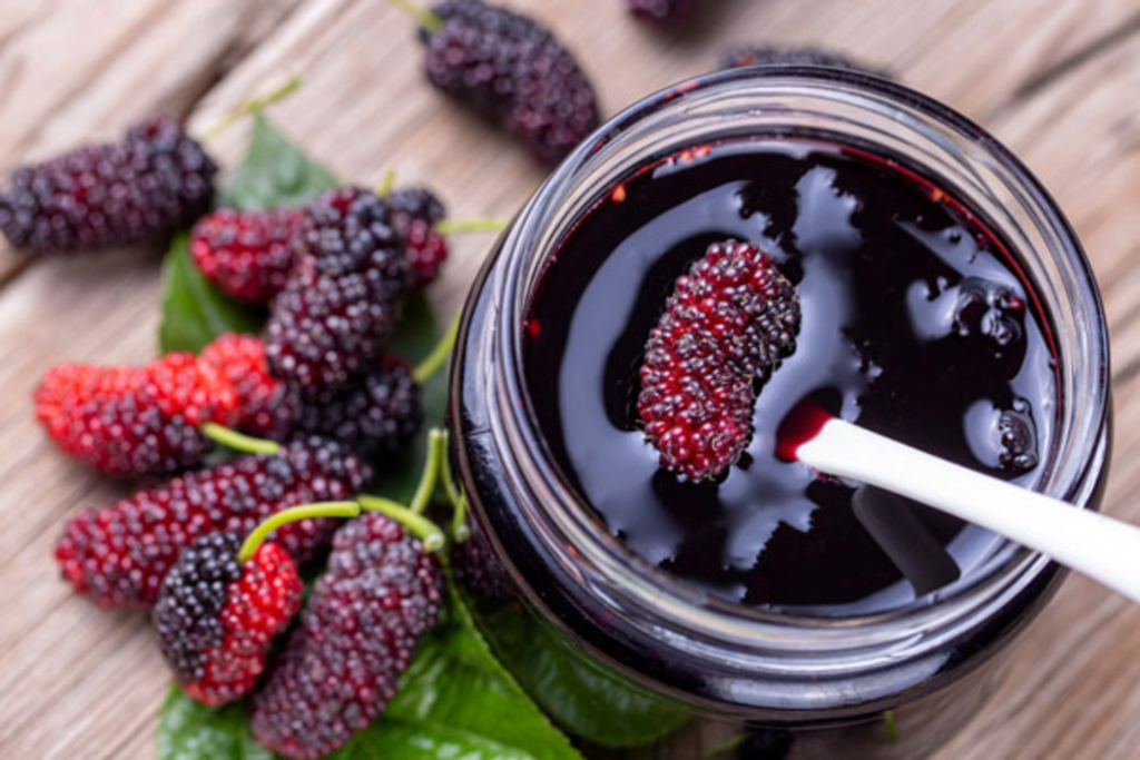 Ripe fruit jam