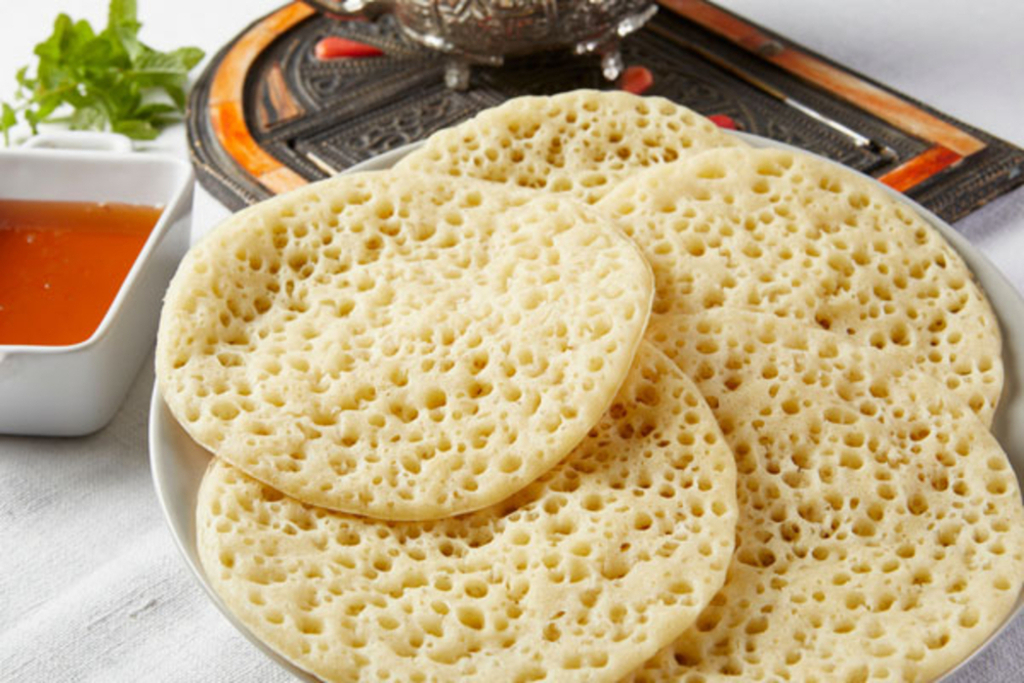 Baghrir thousand hole pancakes