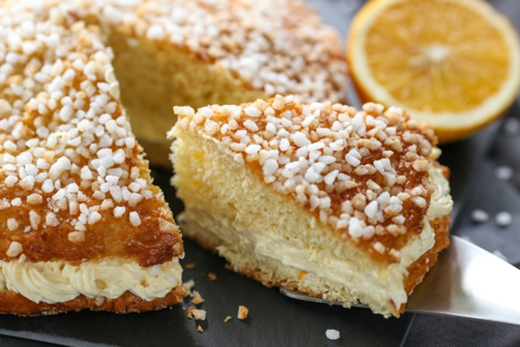 Tropézienne pie