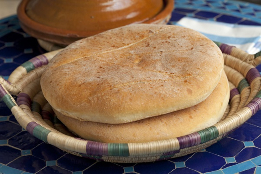 Moroccan tagine bread