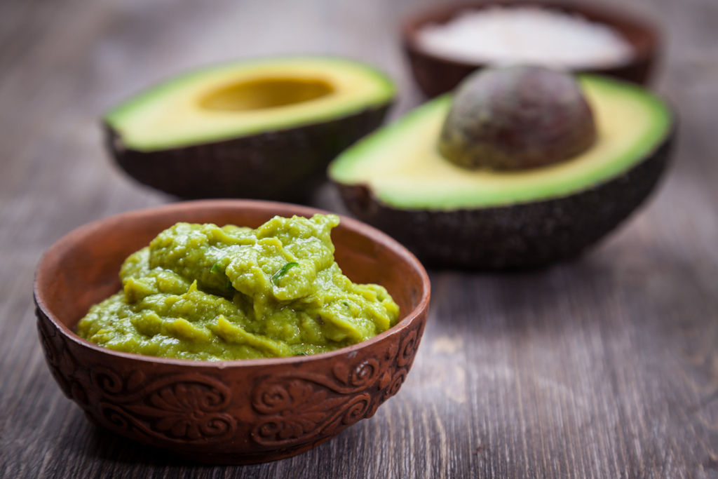 Purée d'avocat au céleri