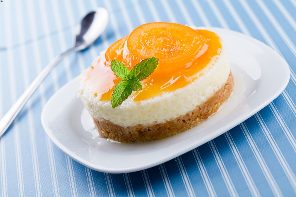 Cheesecake à l'abricot