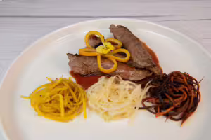 Aiguillettes de canard au balsamique