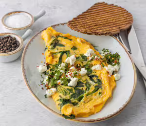 Sorrel omelet
