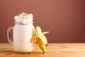 Banana milkshake