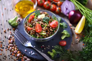 Lentil salad