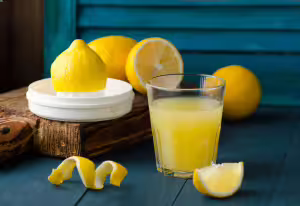 Lemonade with lemon juice