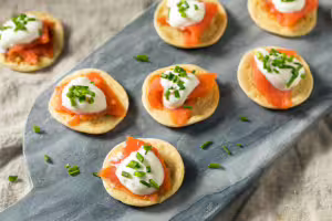 Lachs-blinis