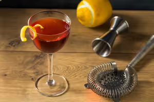 Bourbon cocktail