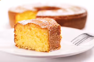 Flavored yogurt cake