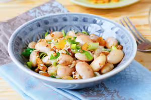 Syrian-style marinated lima beans