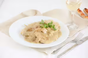 Scaloppine di vitello al marsala