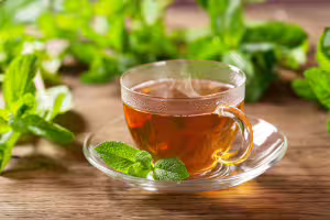 Té verde con menta