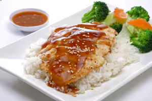 Chicken with balsamic cream,