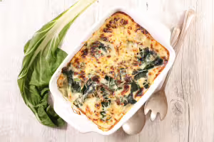 Cardboard gratin