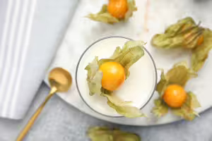 Crème aux physalis