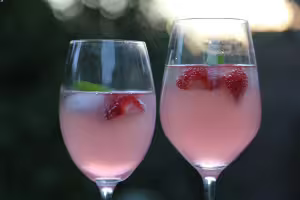 Rhabarberwein und calciumcarbonat