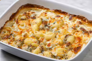 Gratinado con queso montbrison