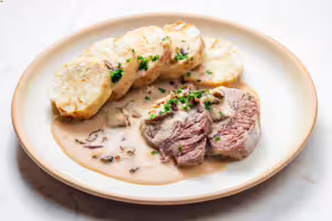 Calf's head with gribiche sauce