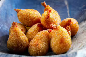 Graue garnelenkroketten