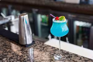Curaçao cocktail
