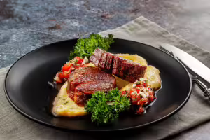 Tournedos with cream