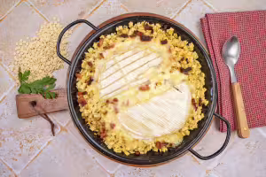 Crozet-gratin mit taleggio