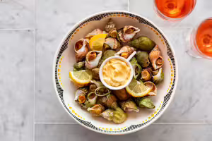 Whelks mayonnaise