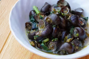 Cooking the periwinkles