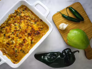 Chayote gratin