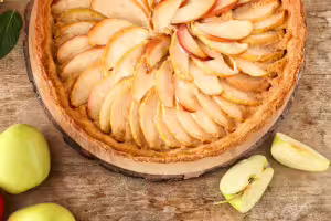 Canadian reinette apple pie