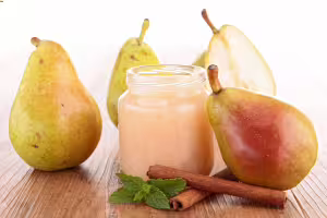 Guyot pear compote