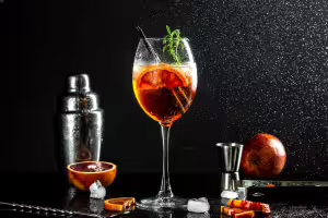 Italian bitter spritz