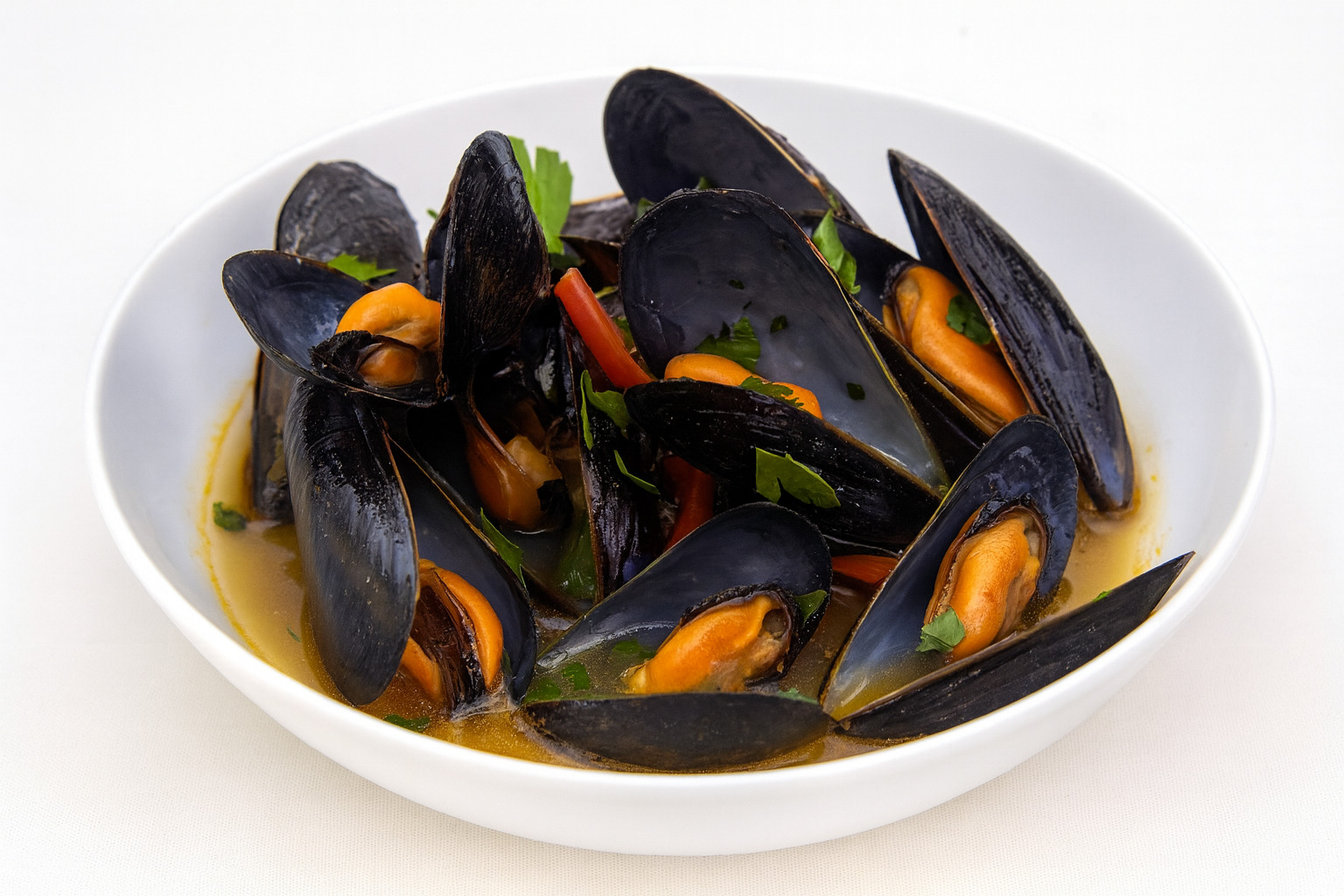 Mussels and fries