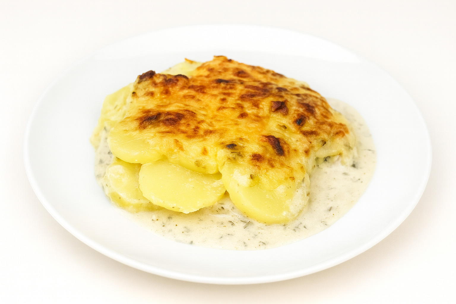 Gratinado de coliflor y patatas