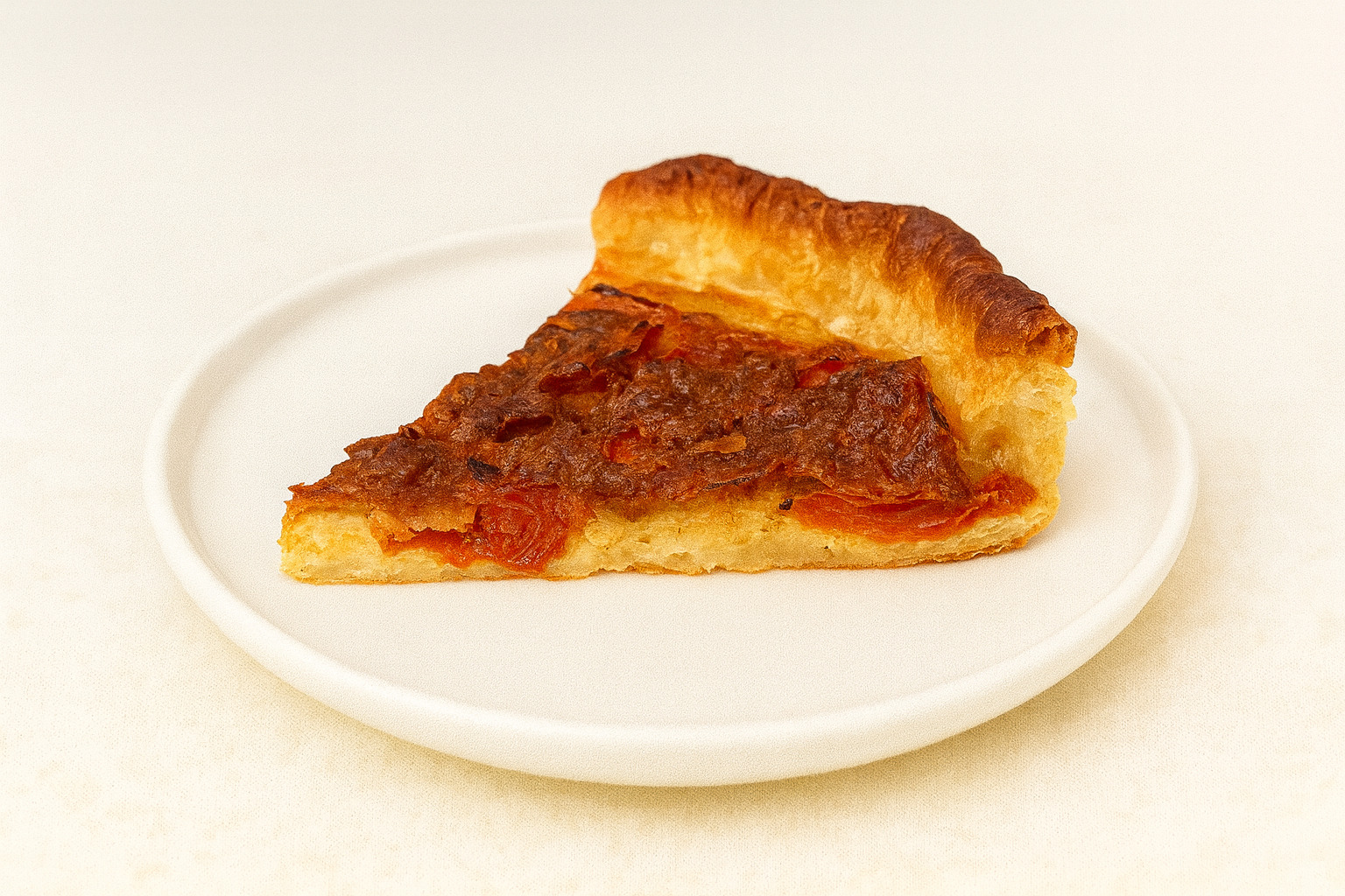 Tomato and mozzarella tart