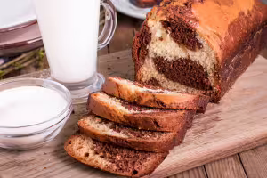 Chocolate marble cake