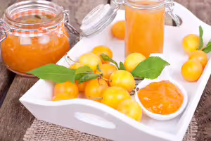 Mirabelle plum jam