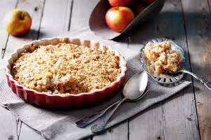 Crumble di mele