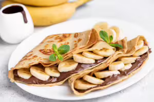 Nutella-bananen-crêpe