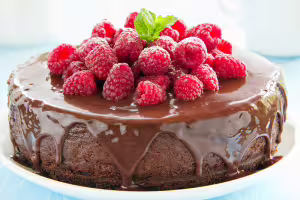 Himbeer-schokolade bayerisch