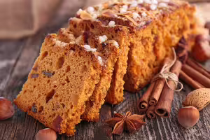 Soft and fragrant gingerbread
