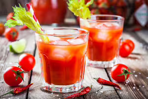Virgin bloody mary-cocktail